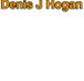 Hogan Denis J - Builder Melbourne